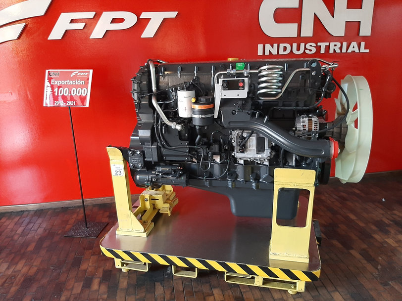 CNH INDUSTRIAL EXPORTA SEU 100.000º MOTOR DA FÁBRICA DA FPT NA ARGENTINA